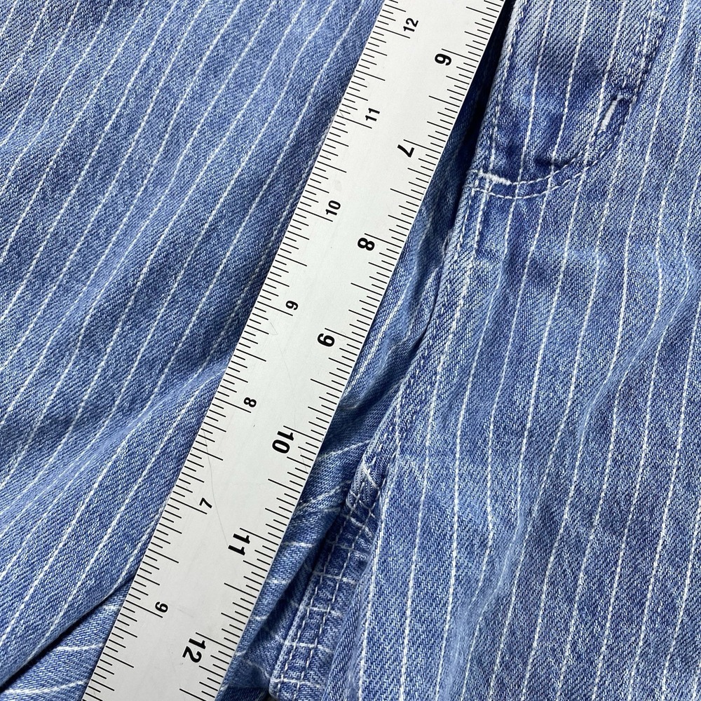 Loft Cutoff Shorts Womens‎ Size 6 28W Blue The Kick Crop - Picture 6 of 15
